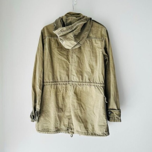 Aritzia Talula military utility hooded jacket in small - Picture 5 of 9
